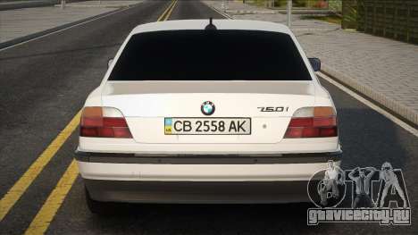 BMW 750I E38 1996 Ukr White для GTA San Andreas