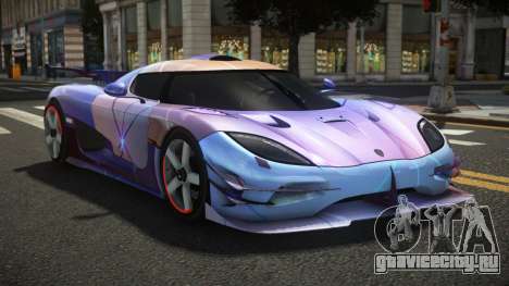 Koenigsegg Agera One G-Sport S2 для GTA 4