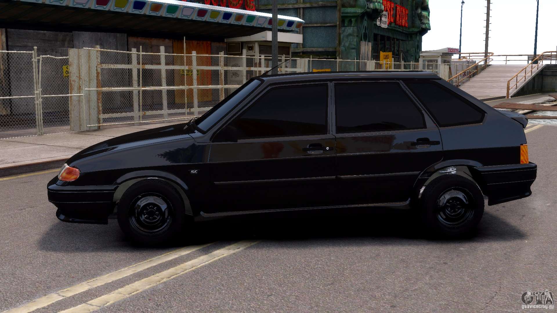 Vaz 2114 Oper Black для GTA 4