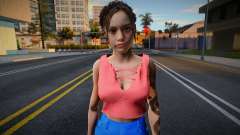 Claire New Outfit для GTA San Andreas