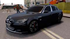 BMW M5 E60 Black для GTA 4