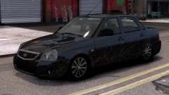 Lada Priora [Black ver] для GTA 4