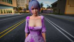 DOAXVV Shizuku - Flower Dress для GTA San Andreas