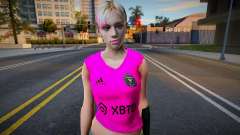 Jill Valentine Inter Miami для GTA San Andreas