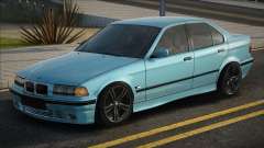 BMW E36 Blue для GTA San Andreas