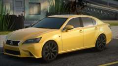 Lexus GS350 [Yellow] для GTA San Andreas