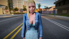 Young Dress Lady для GTA San Andreas