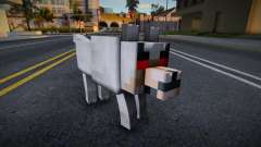 Minecraft Lobo v2 для GTA San Andreas