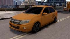 Lada Granta Sport Yellow для GTA 4