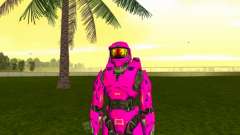 Master Chief Pink для GTA Vice City