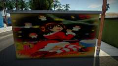 Mural Navidad Haruhi для GTA San Andreas
