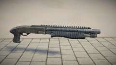 Chromegun new weapon для GTA San Andreas