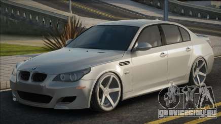 BMW M5 E60 Silver Edit для GTA San Andreas