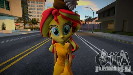 Sunset Shimmer Detective для GTA San Andreas