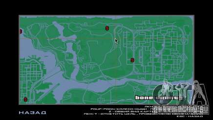 Green Map для GTA San Andreas