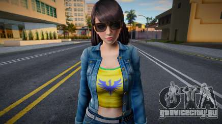 Fatal Frame 5 Haruka Momose - Jacket Jeans v1 для GTA San Andreas
