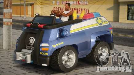 Машина из Щенячего Патруля для GTA San Andreas