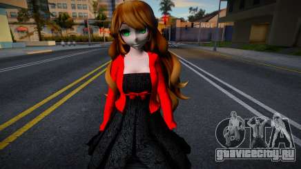 Gta san skin Yuko remake для GTA San Andreas