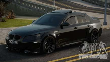 BMW M5 Gold [Black ver] для GTA San Andreas