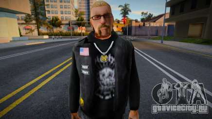Старый байкер дед 1 для GTA San Andreas