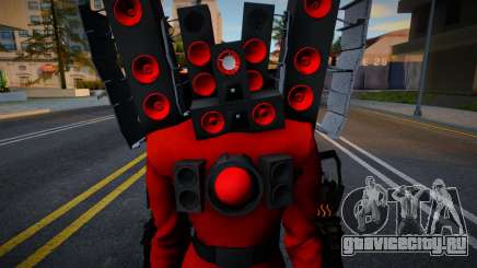 Titan Speakerman Mejorado Estatura Normal для GTA San Andreas