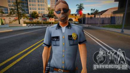 C Deput Upscaled Ped для GTA San Andreas