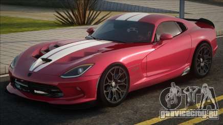 Dodge Viper GT [CCD Red] для GTA San Andreas