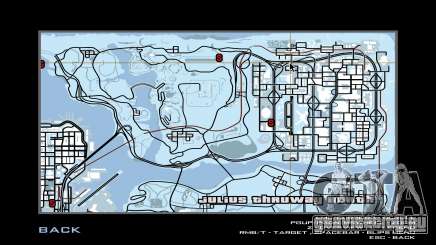 Winter map by ladislaoworkplace для GTA San Andreas