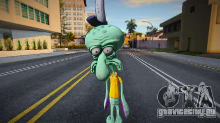 Calamardo Tentaculos Con Cara De Amargado De Bob для GTA San Andreas