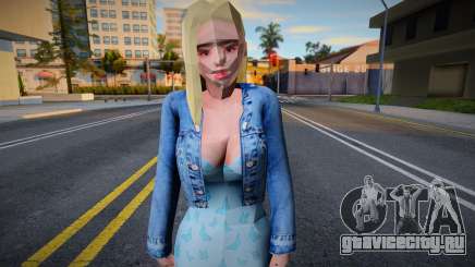 Young Dress Lady для GTA San Andreas