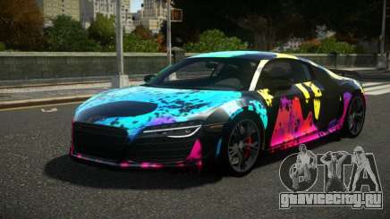 Audi R8 V10 R-Sport S2 для GTA 4