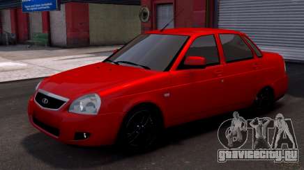 Lada Priora Red Color для GTA 4