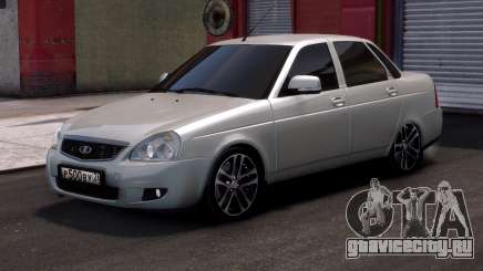 Lada Priora Silver для GTA 4