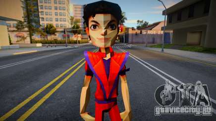 Michael Jackson con traje de Thriller del juego для GTA San Andreas