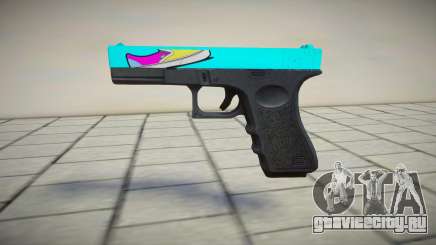 Desert Eagle Blue and Black для GTA San Andreas