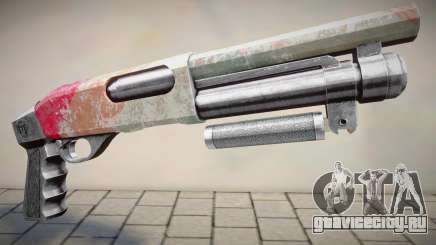 Three Color Gun Chromegun для GTA San Andreas