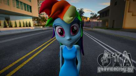 Rainbow Dash Dress для GTA San Andreas