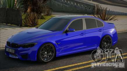 BMW M3 F30 Blue для GTA San Andreas