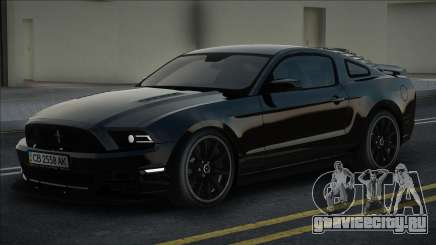 Ford Mustang GT Black [Ukr Plate] для GTA San Andreas