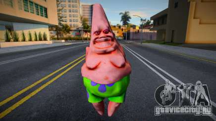 Patricio Estrella Realista de Bob Esponja для GTA San Andreas
