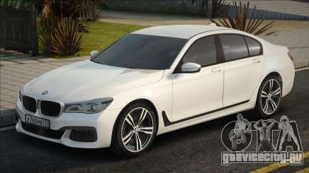 BMW 760i 2017 White для GTA San Andreas