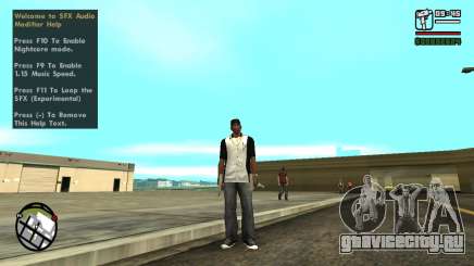 Audio SFX Modifier - Mod для GTA San Andreas