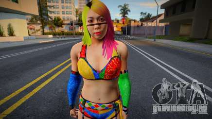Asuka WWE 2020 для GTA San Andreas
