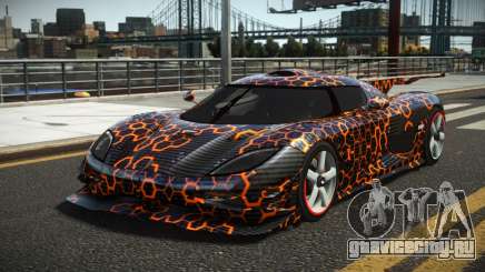 Koenigsegg Agera One G-Sport S14 для GTA 4