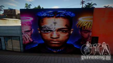 XXXTENTACION & LIL PEEP WALL ART для GTA San Andreas