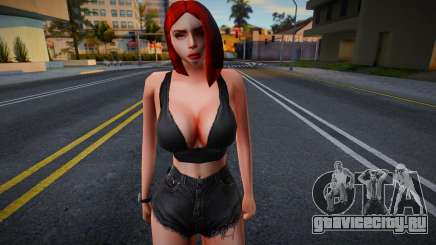 Симпатичная девченка v1 для GTA San Andreas