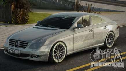 Mercedes-Benz CLS500 Sneg Zima для GTA San Andreas