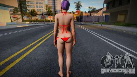 Ayane Red Swimsuit для GTA San Andreas