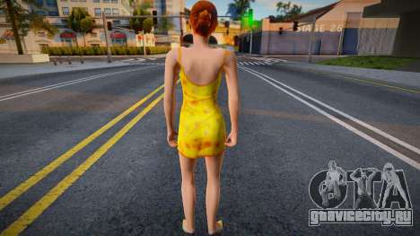 Девушка в платье стиль КР 1 для GTA San Andreas