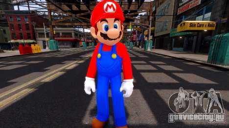 New Super Mario Player Model для GTA 4